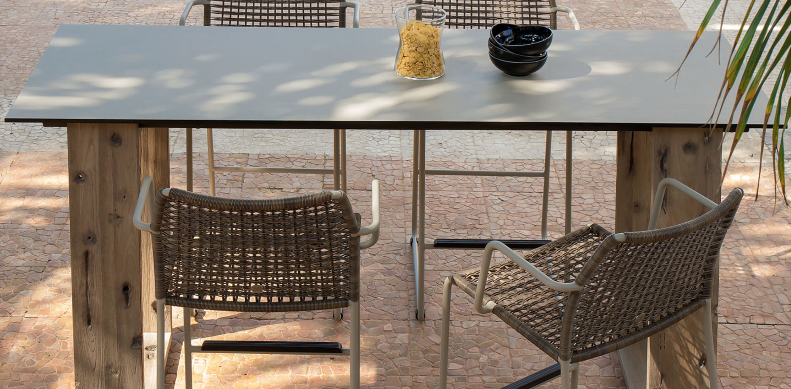 New Aiko Modular Outdoor Dining And Lounge Furniture Hyman Interiors